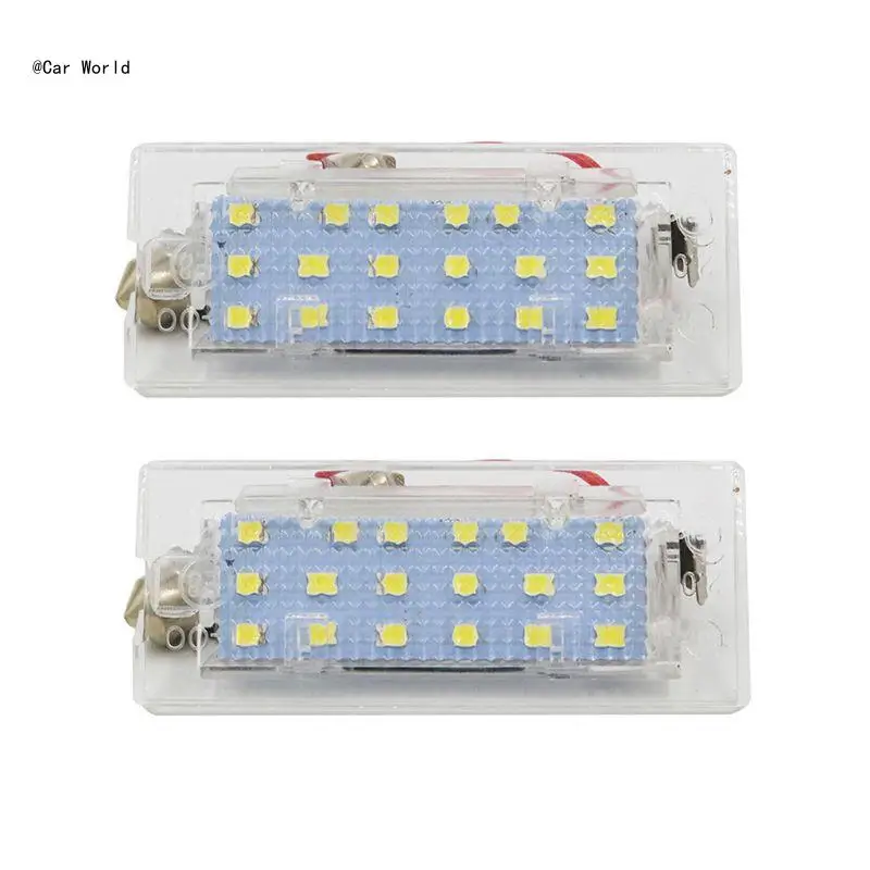 6XDB 2Pcs 12V Led ڵ ȣ  ȣ  18 3528 E53 1999-2003 E83 03-10