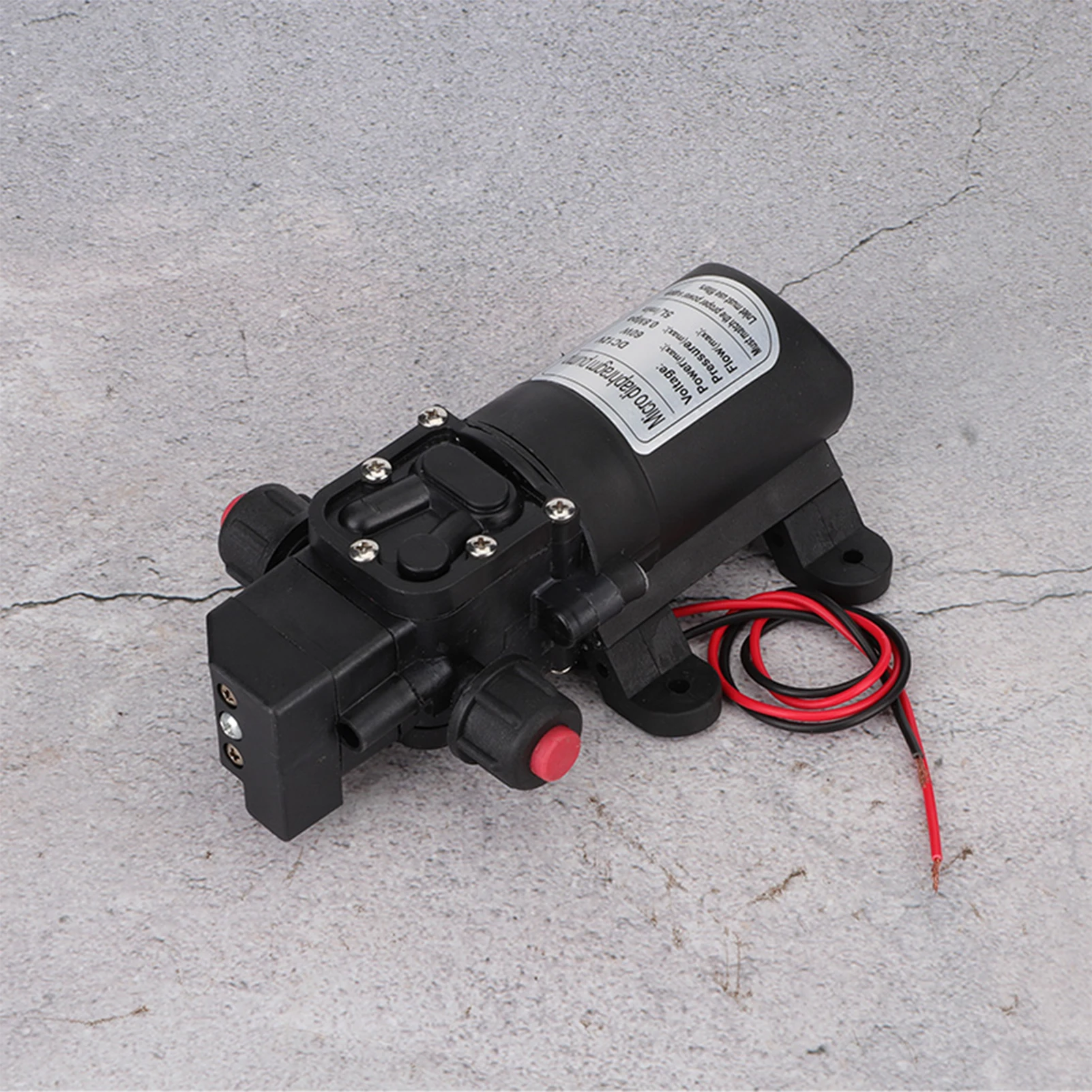 DC 12V Cooling Water Pump High Pressure 116Psi Self Priming Caravan Camping Boat