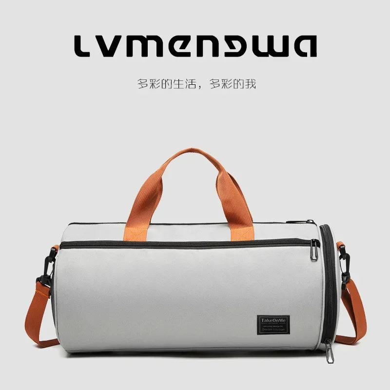 

Outdoor Sports Gym Bags Training Fitness Travel Handbag Yoga Mat Sport Bag with Shoes Compartment Storage Bag Travel Bag