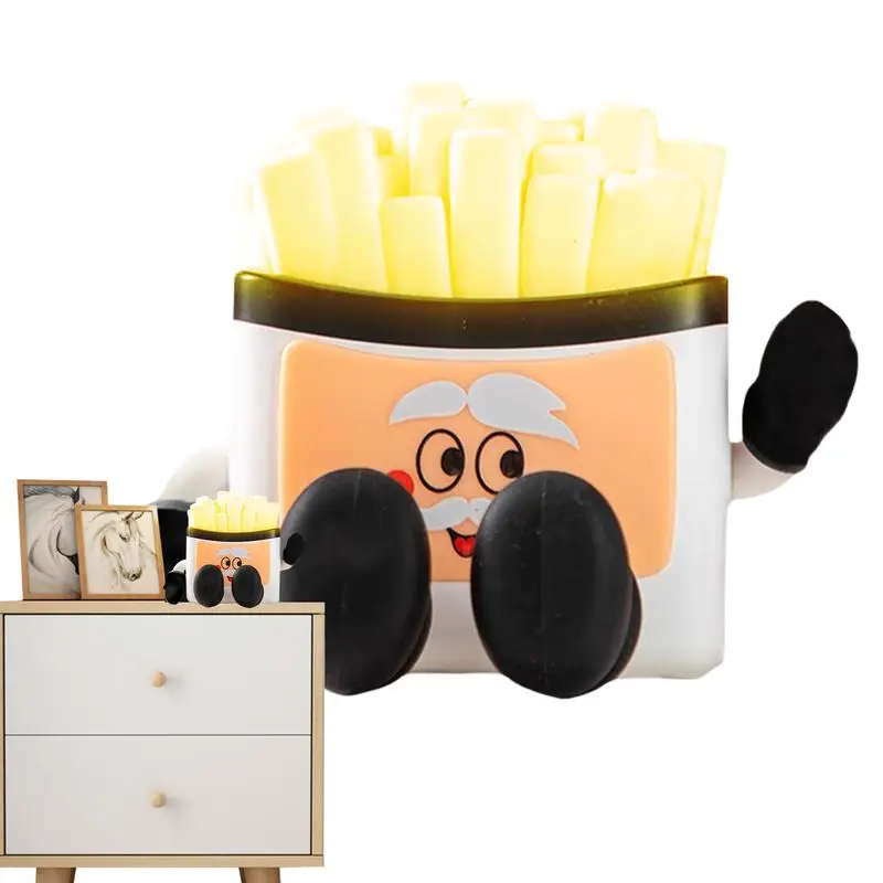 

French Fries Shape Kawaii Lamp Soft Light Sleeping Night Lights Portable Rechargeable Versatile Gift For Christmas Birthdays