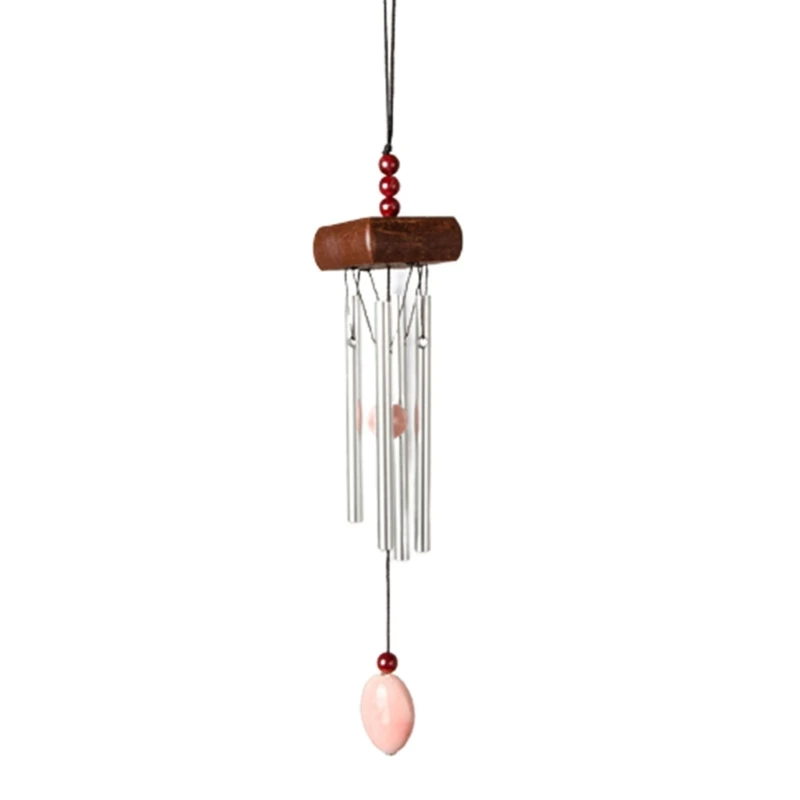 2025 New Metal Wind Chimes Solid  Door Home Decorations Wind Chimes with Aluminum Tube Pendant Indoor Outdoor Garden Decor 4