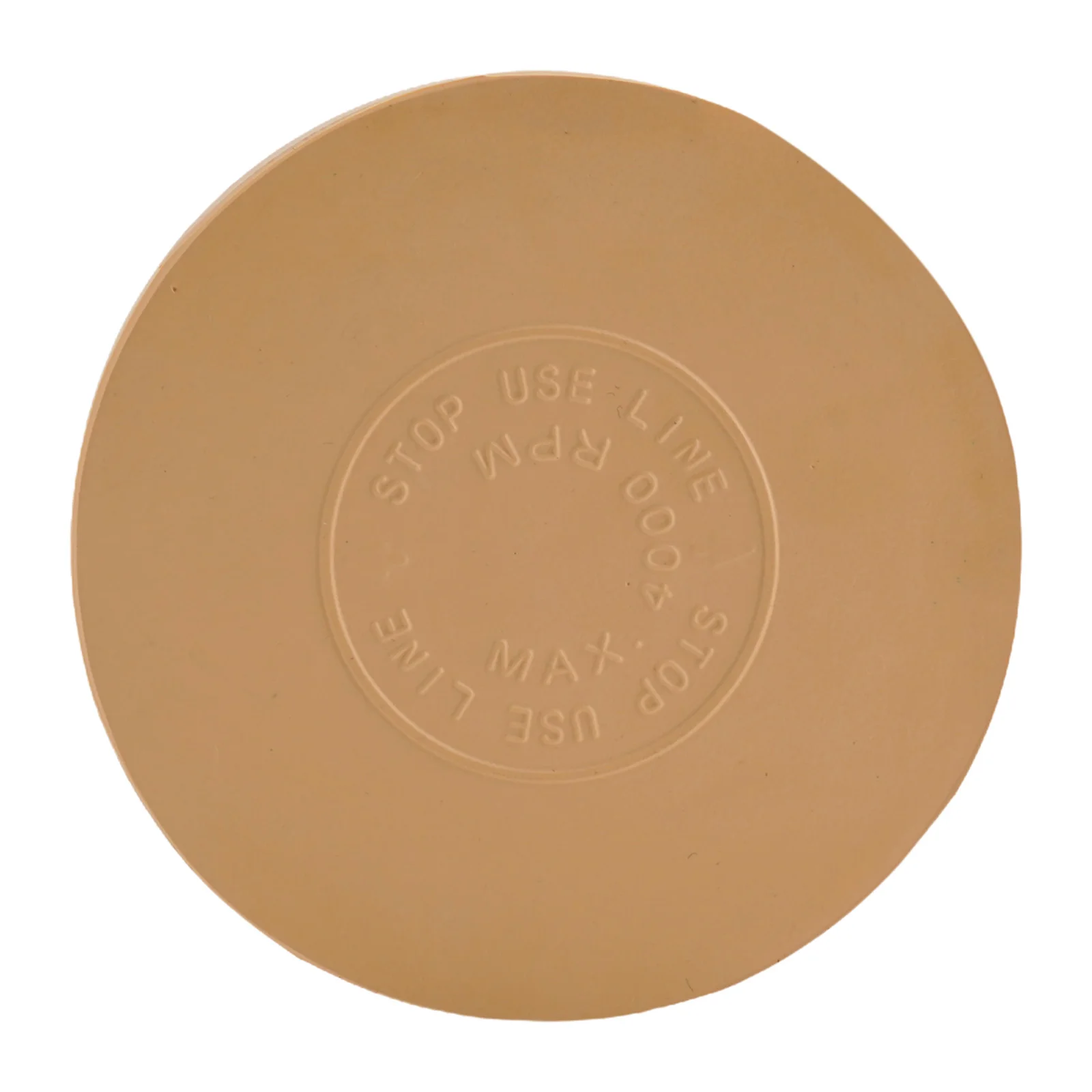 Secure and Easy to Use 88mm Rubber Eraser Caramel Wheel with Drill Arbor Attachment Smooth Stripe Removal Process