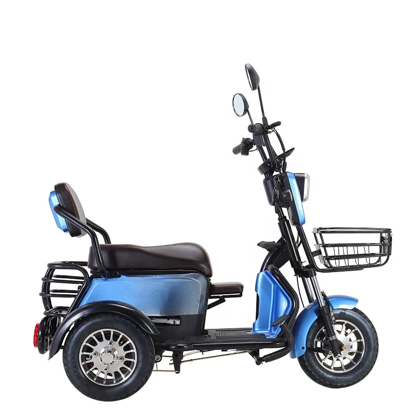 Brushless logo can be customized three wheellong battery life heavy electric tricycle low