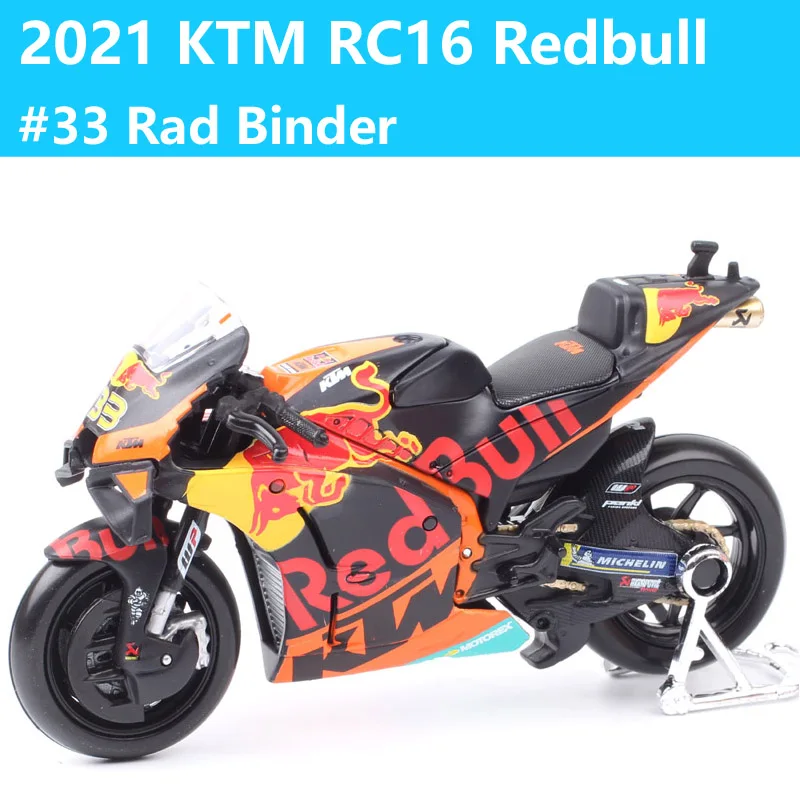 1/18 Scale Racing Motorcycle Model - Redbull GP Racing Edition