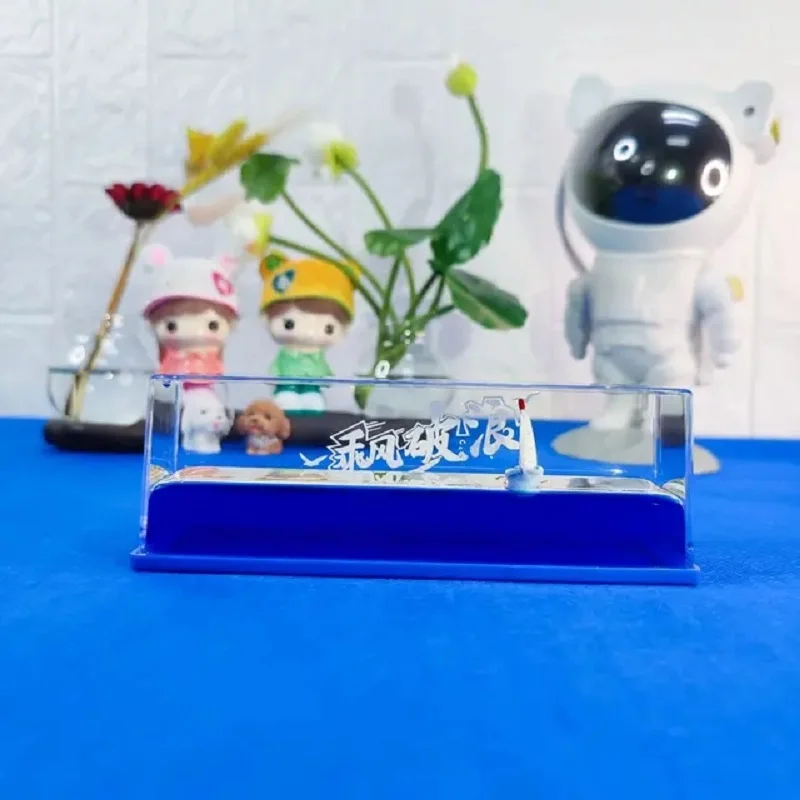 Nave In Liquid Thousand Sunny Fluid Liquid Drift Floating Boat Creative Ship Bottle Living Room Decoration