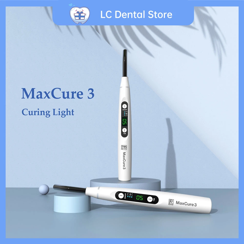Dental Blue Led Curing Light Orthodontic Instruments 1 Second Curing