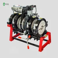 New 220V hot melt welding machine type Grip-cranking 63-200 PE type welder hot melt welding machine 1