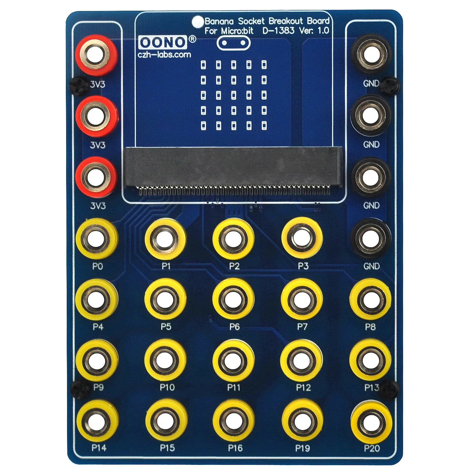 

Выключатель типа «банан» GPIO для Micro:bit Microbit