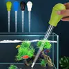 29Cm/45Cm Aquarium Gravel Cleaning Straw Aquarium Manual Clean Pipette Dropper Fish Tank Siphon Water Exchanger Cleaning Tools 2