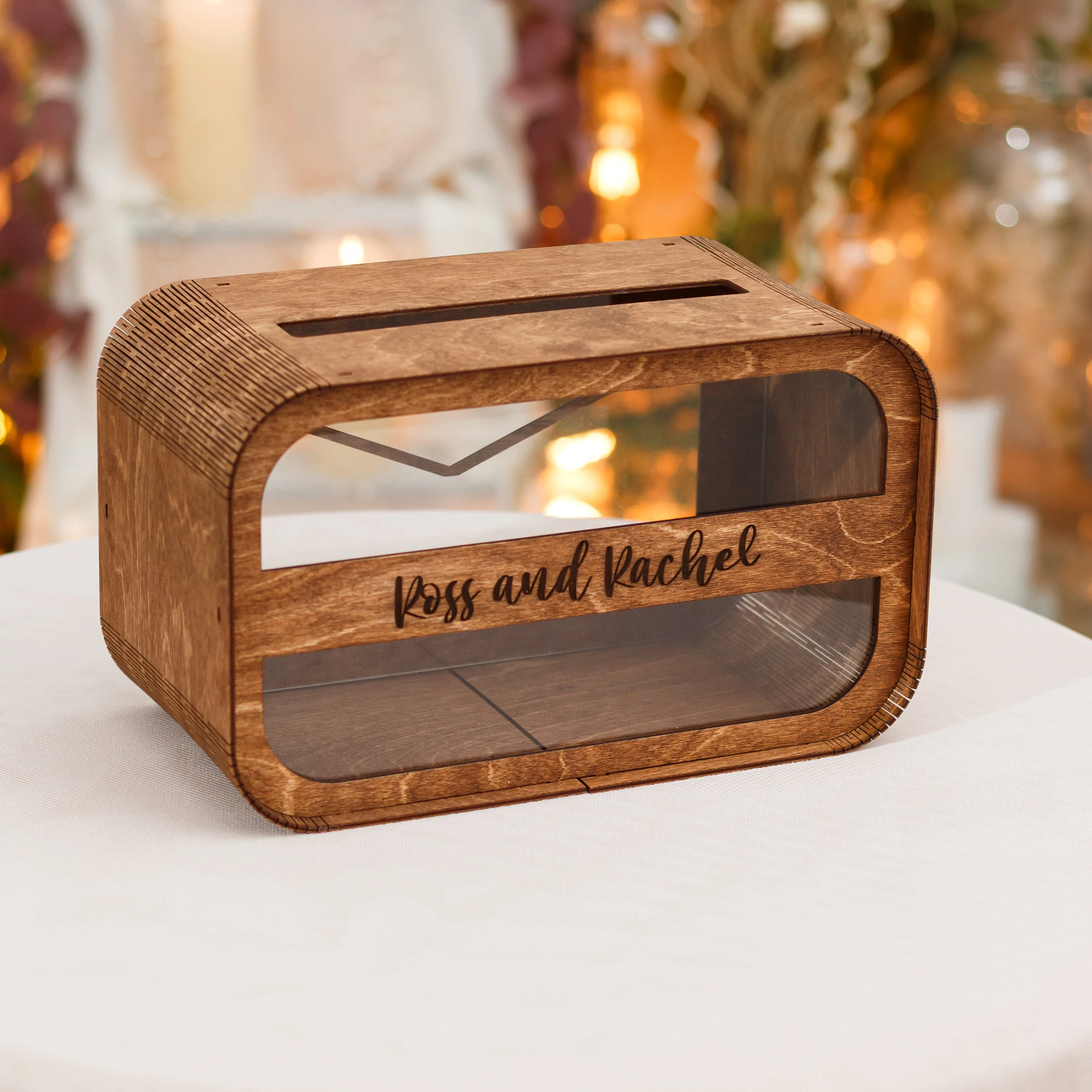 Wedding Card Box Envelope Keepsake Box for Guests Money Wedding Gifts Rustic Decor Wooden gift card boxes