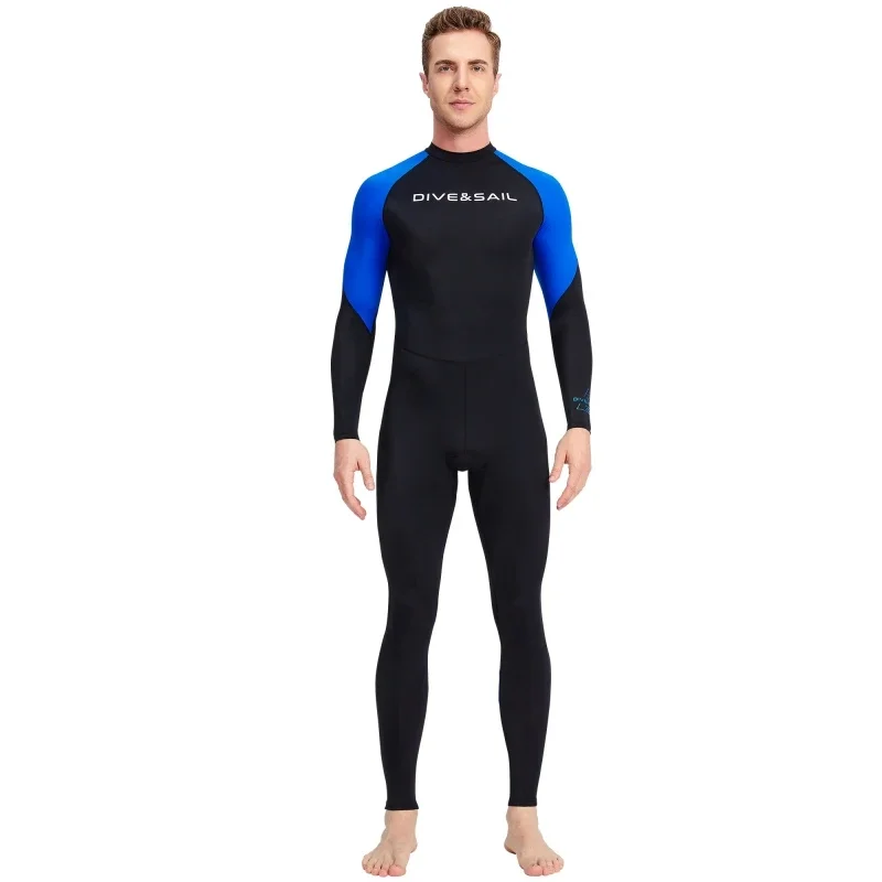 Adult Surfing Wetsuit 3MM Men Swimwear Quick Dry Diving Suit Keep Warm Nylon Full Wetsuit Elastic Diving Snorkeling Body Suits