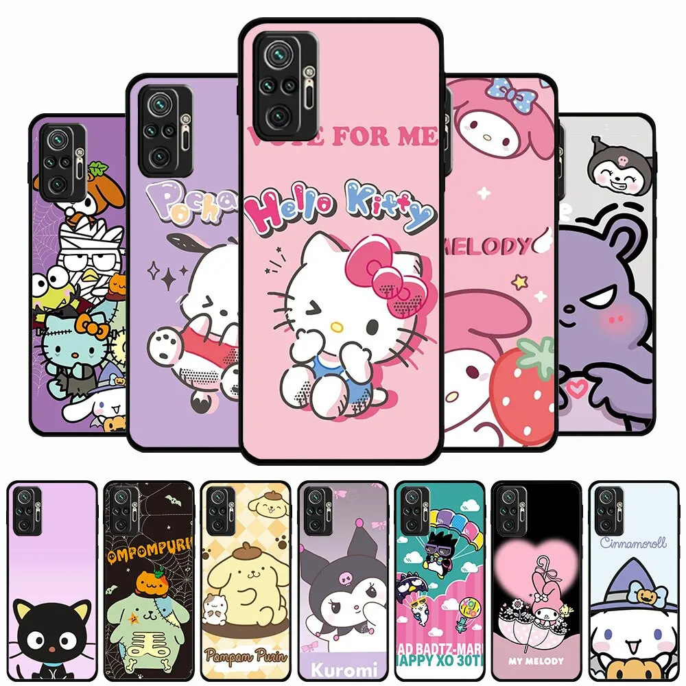 Custodia Morbida Per Telefono Xiaomi Poco X4 M2 M3 M4 M5 C40 F1 F2 F3 X3 Gt Nfc Pro Al-55 Sanrio