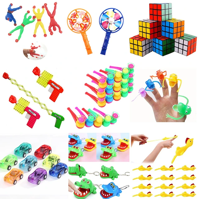 Jouets amusants pour fête d'anniversaire pour enfants, 12 pièces/lot, cadeau  de fête pour enfants, petit cadeau d'école, cadeau d'anniversaire, cadeau  préféré des enfants