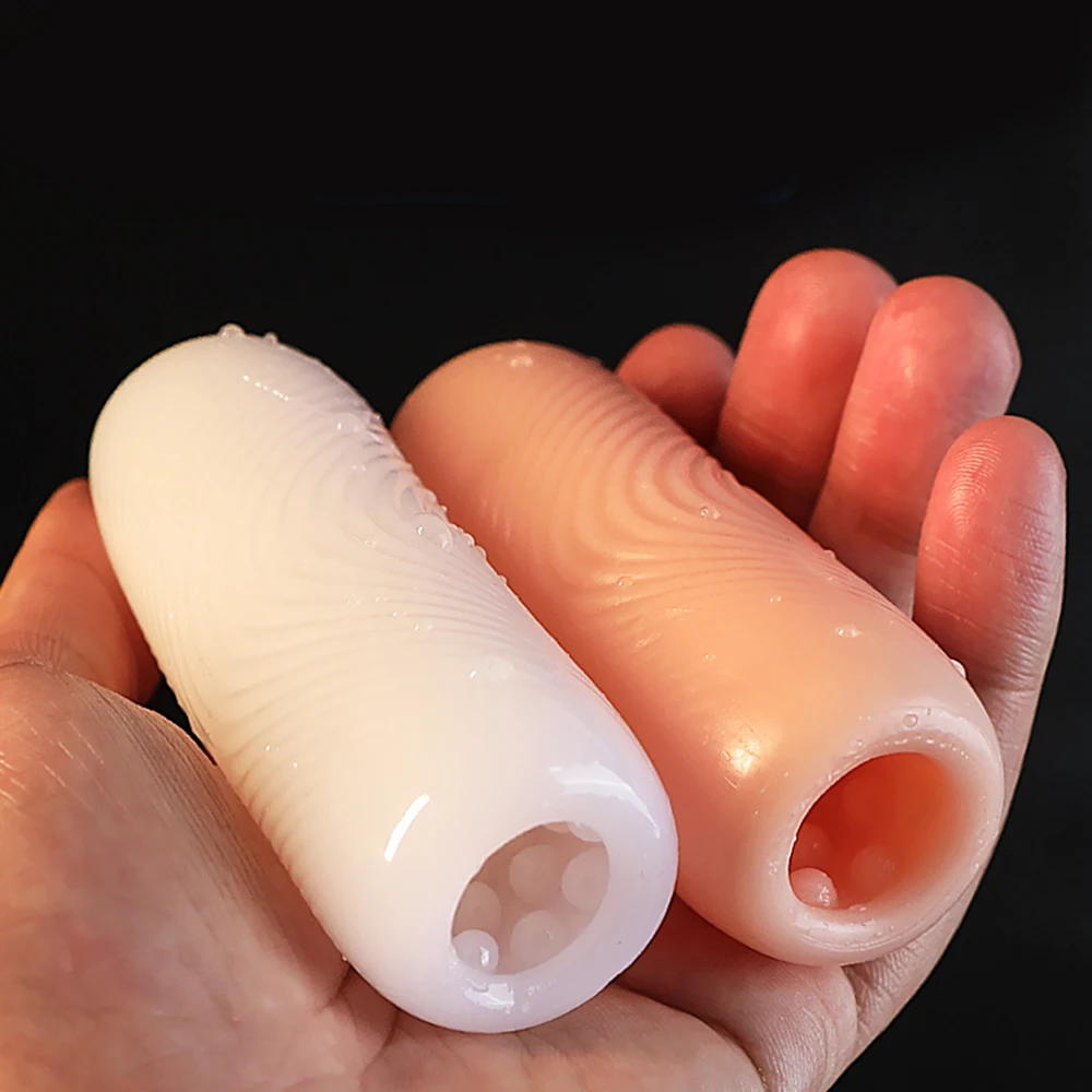 Male Portable Masturbator Cup TPE Adult Sex Toys For Men Soft Vagina Anal Masturbator Sex Products Portable Penis Trainer