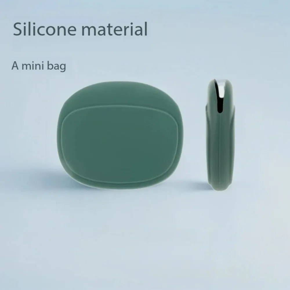 Silicone Cell Phone Cable Bag Data Cable Storage Box Travel Earphone Wire Key U Drive USB Rating Sauna