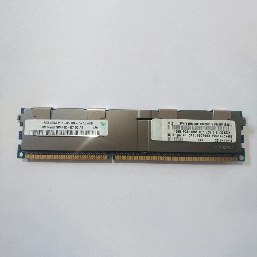 IBM RAM 1066 서버 메모리, X3850 X3690 X5 46C7483 46C7489 43X5071 16GB DDR3