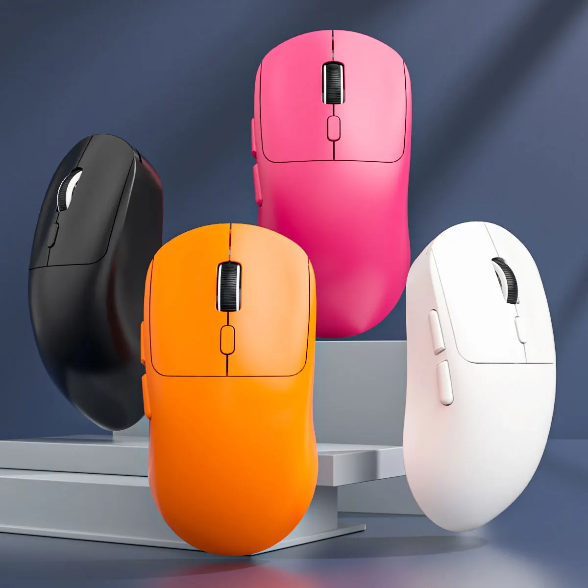 Portable Rechargeable Wireless Mouse Bluetooth/2.4G Dual-Mode Gaming Mice 4 Colors Silent Gamer Mice for PC ipad Computer Mice - Image 6