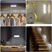 1200mah USB Rechargeable PIR Motion Sensor LED Night Light 5