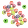 6 Pcs Exploding Eyes Bouncy Ball Assorted Halloween Ball Prom Gifts Elasticity Colorful Bouncy Rubber Jumping Ball Toy Gift 6