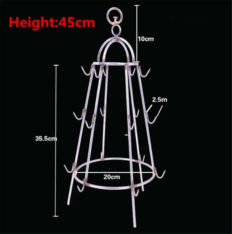 grill meat rack bbq Stainless Steel Beef Meat clasps duck goose Turkey Hooks Roast Duck Bacon Hook BBQ Hanger Bread Hook Tool