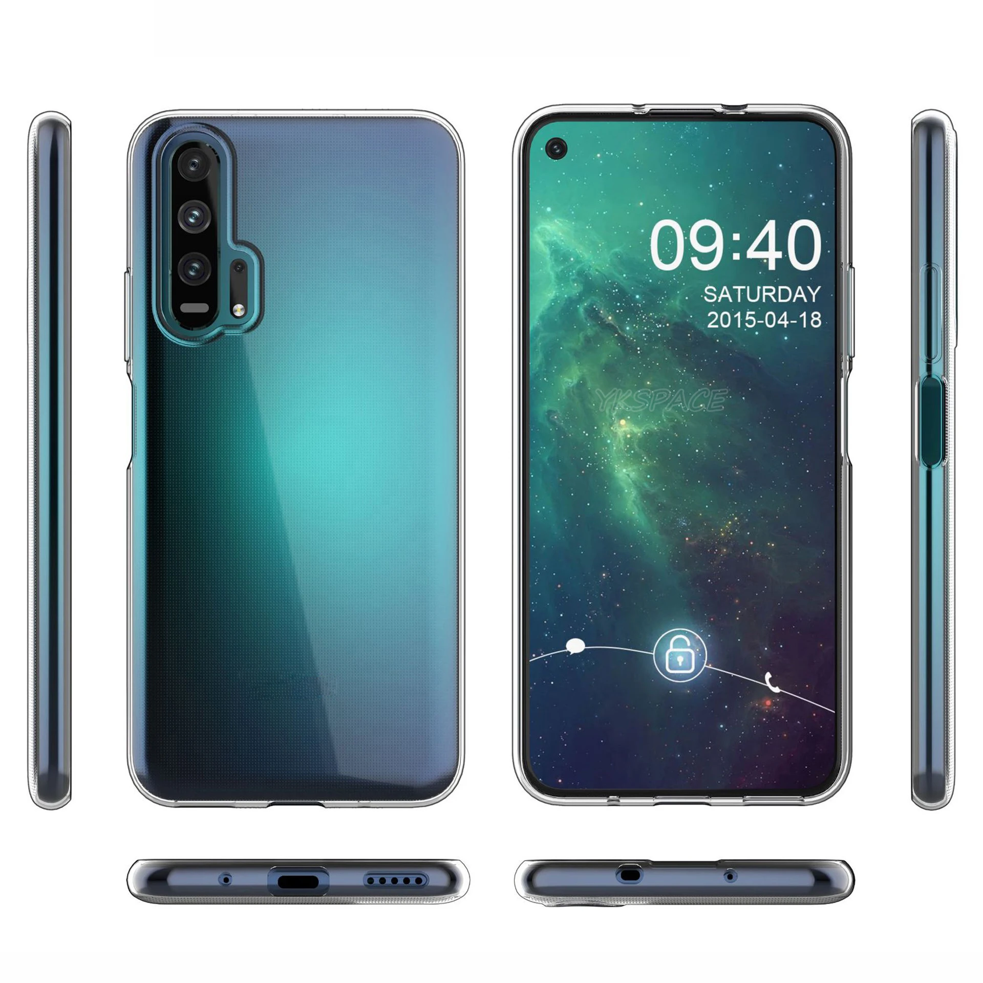 Ultra-Thin Transparent Soft Silicone Phone Case