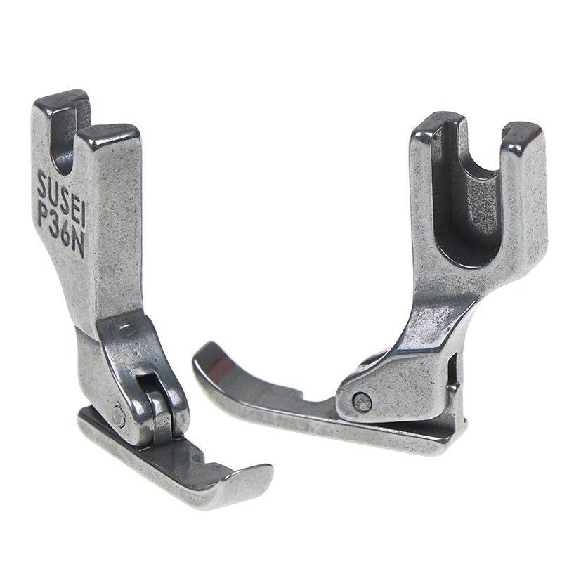 1PCS P36LN / P36N Presser Foot Industrial Sewing Machine Flatcar Unilateral Presser Foot Steel-Sided Zipper Foot High Quality 2