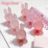 Cute Bunny Lipgloss Matte Velvet Lip Clay Long-lasting Color Non-drying Gege Bear Rabbit Lip Glaze 2