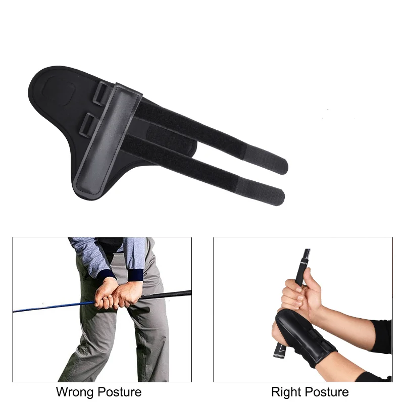 Golf Hand Corrector Wrist Guard Golf Swing Training Aid Straight Drill Wrist Trainer Standard Posture Corrector Golf Accessories 4