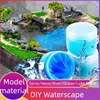 50ml/150ml/200ml Waterscape Cream Paste Simulation Water Effect Making Material Lake Ocean Pond River Waterfall Diorama Scenery 1