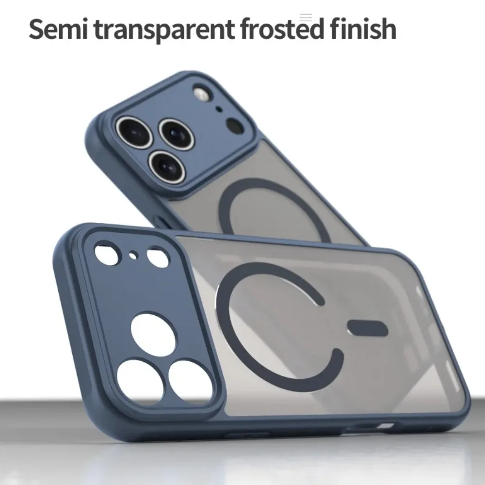iPhone Matte Magnetic Case with Lens Protection 6