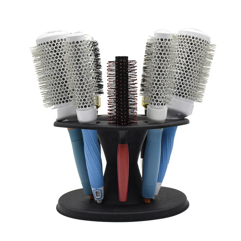 Description Picture 5 of itemProfessional Barber Comb PP Storage Stand For Hairdressing Combs Brushes Scissors Roll Organizer Rack Salon Hair Styling Holder