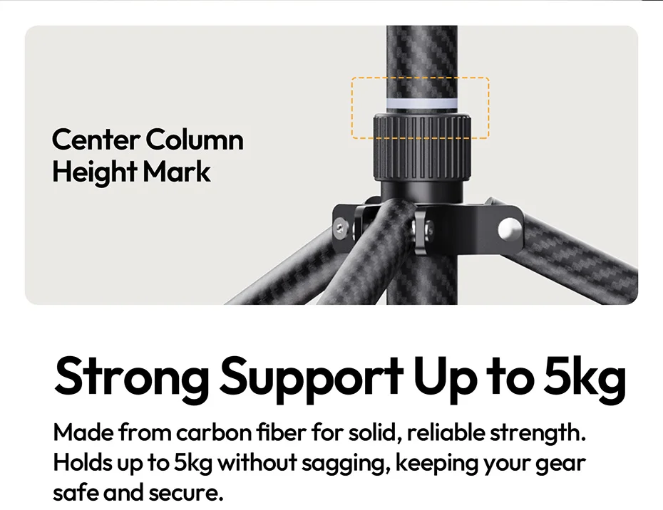  T230 Reversible Leg Light Stand Tripod 58-230CM Tripod for COB Light Softbox C