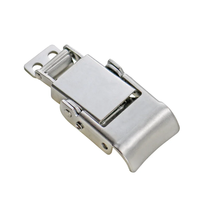 

304 Stainless Steel Buckle Lock New Type Flat Buckle Lock Industrial Equipment Flat Spring Press Lock Durable Buckle