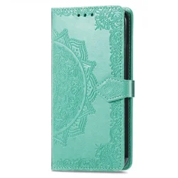 Mandala Leather Flip Wallet Case - Moto G04 G04S G24 (SD0007)