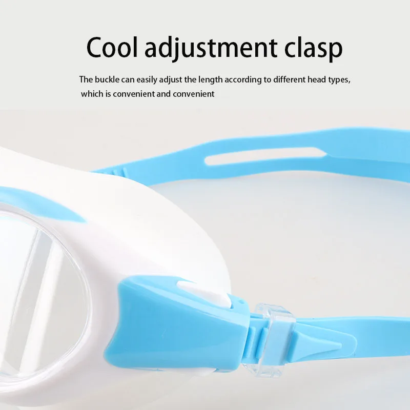 Children's Large Frame Swimming Goggles Waterproof and Anti-fog High-definition Swimming Goggles Spot