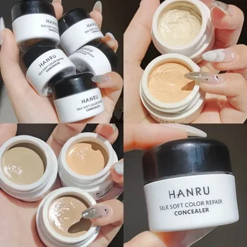 Heallor Concealer Correct Skin Tone Makeup Palette Cover Facial Spots Contour Cream Brighten Tear Trough Natural Contouring Foun