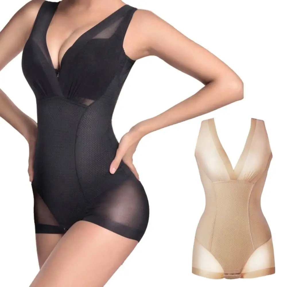 

Slimming Burn Fat Postpartum Shapewear Seamless Waist Control Full Body Shapers Bodysuit M to XXXL Waist Trainer Corset Women