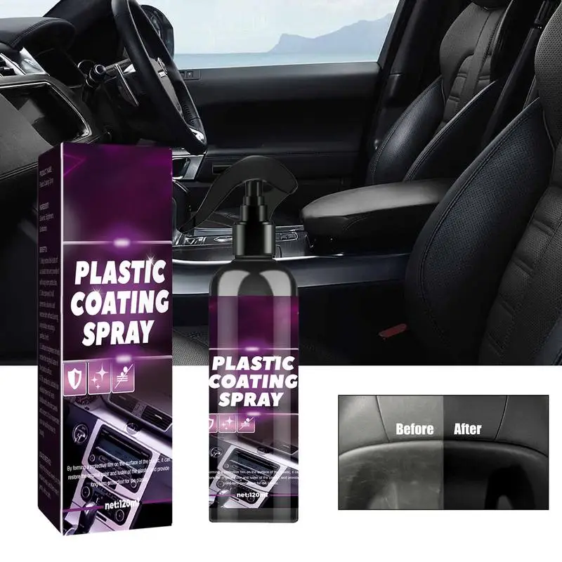 Multipurpose 120ml Car Interior Cleaner Spray Total Interior Cleaner And Protectant Dry Cleaning Agent Auto Care Polish fluid