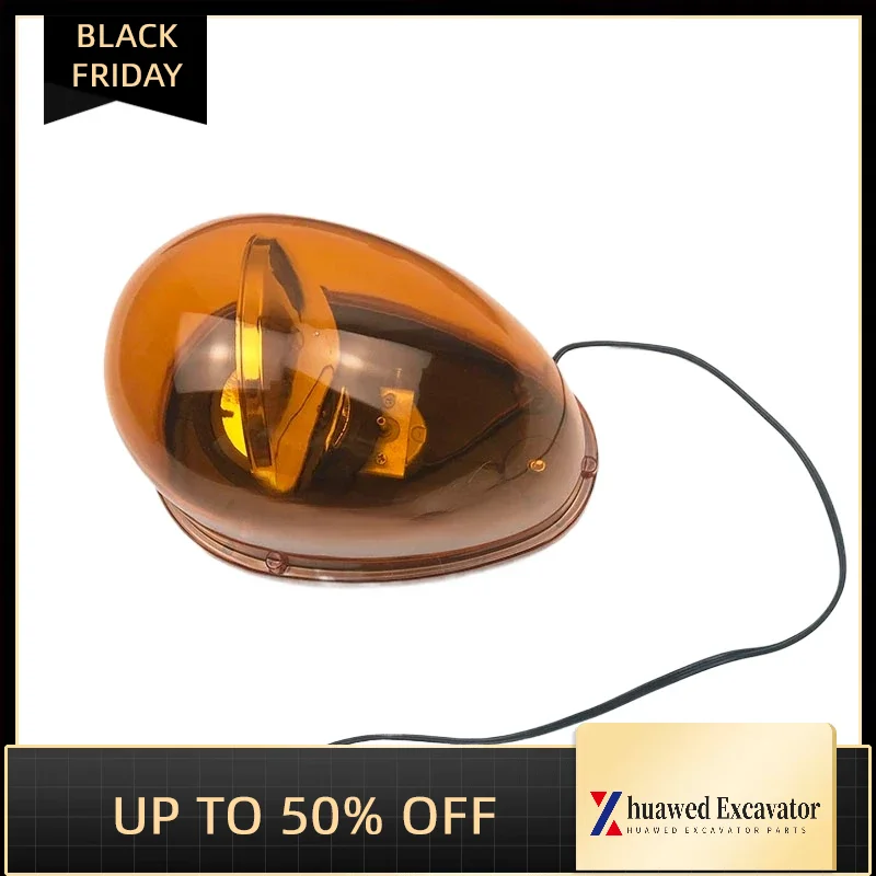 

For Komatsu Pc200/220/240/300/360-7-8 Cab Ceiling Light Rotary Warning Light Excavator Parts