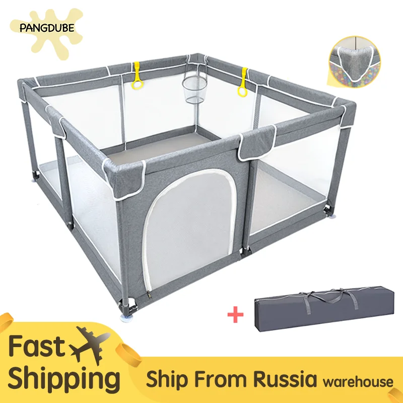 Image for Super Quality Grey Baby Playground Playpen for Bab 