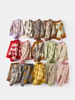 Autumn winter Newborn Lnfant Baby  Boys and Girls Knitting Coat Long SleeveKids Fashion  Cute Cartoon Baby Clothing 1