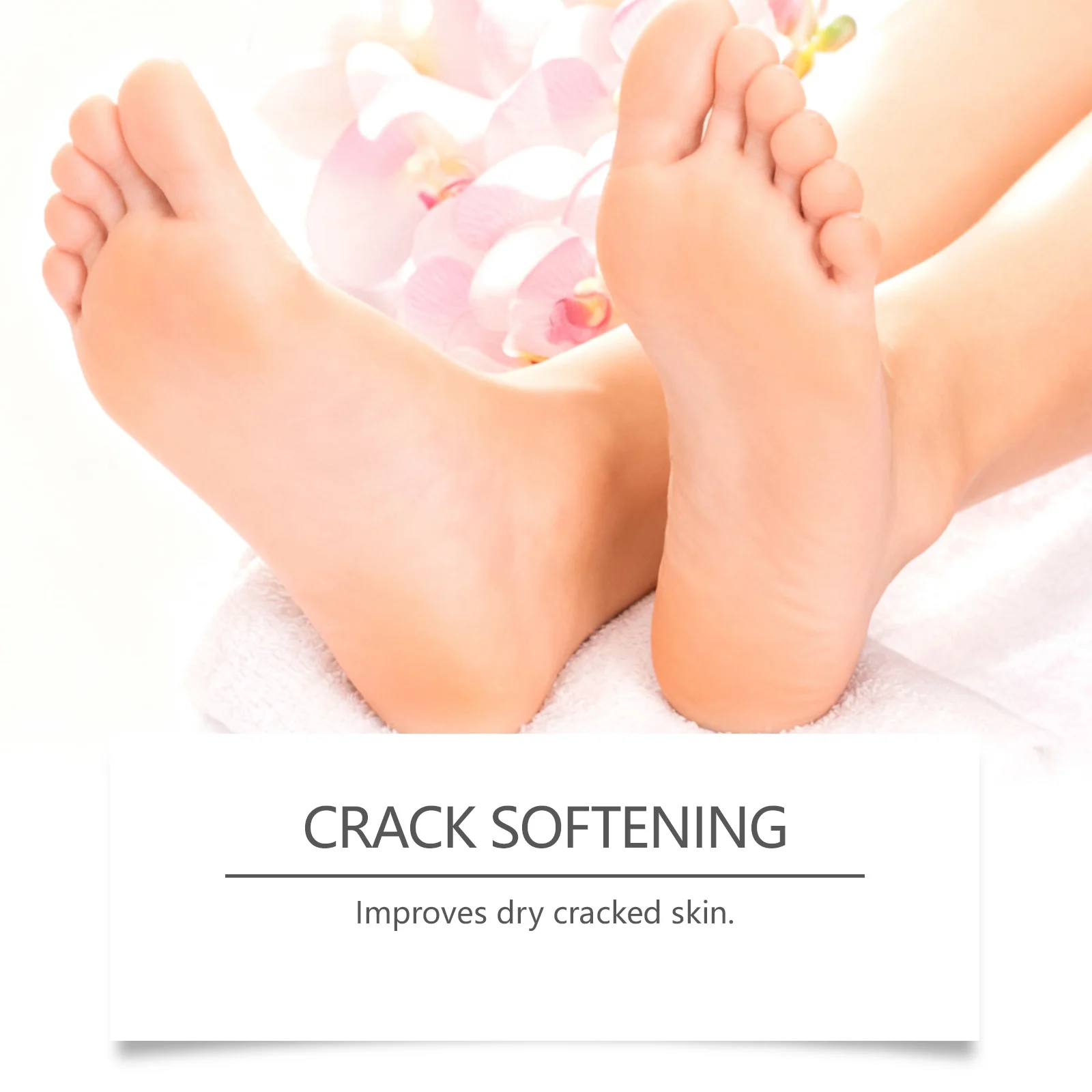 Heel Moisturizing Cream - Cleanses Foot Calluses, Gently Nourishes, Softens Skin, Moisturizes & Protects Feet