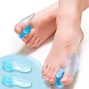 Silicone Toe Separator Finger Feet Care Protector Gel Toe Orthopedic Bunion Hallux Valgus Corrector Pedicure Spacer 2