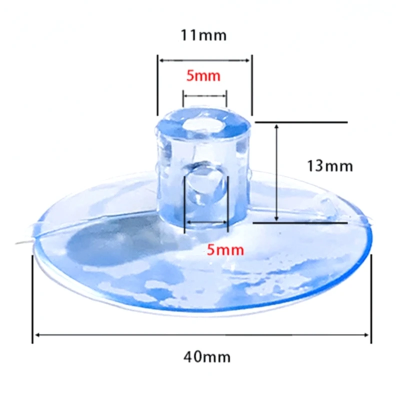 Suction Cups for Reptiles Habitat Decors Replacement Part Pet Toy Bed Fixing for Cats Bed Window Hammock Space Saving aquarium suction cup