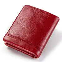 Genuine Leather Women Wallet for Coin and Card High Quality Small Female Clutch Handy Purse Fashion Ladies Walet Luxury Brand - Image 2