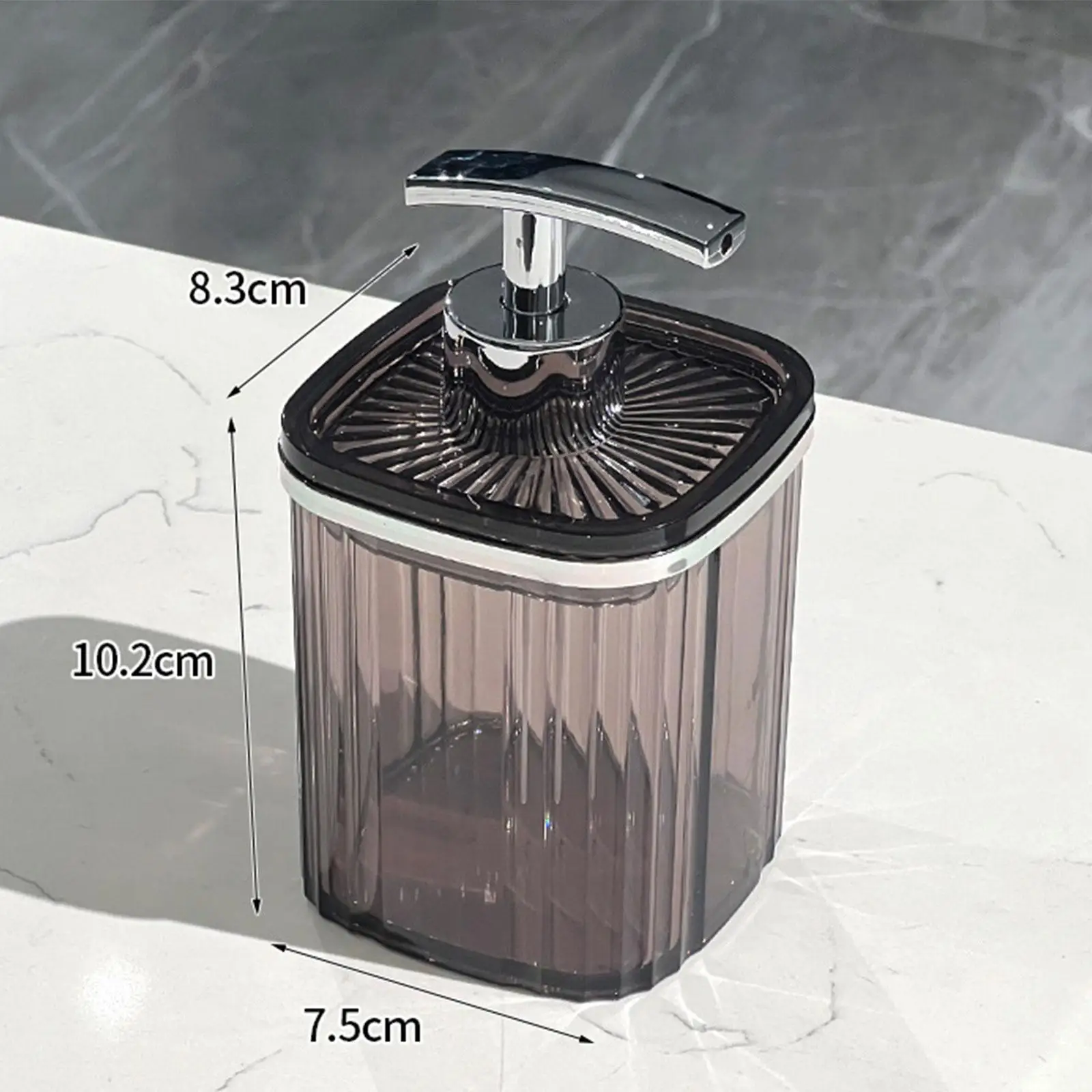 Liquid Hand Soap Dispenser Body Wash Dispenser Empty with Pump Stylish Lotion Dispenser Shower Gel Dispenser for Kitchen 15oz