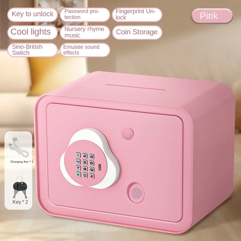 New Children Saving Pot3-10Years Old Cultivate Saving Habits Boys and Girls Large Capacity Password Safe