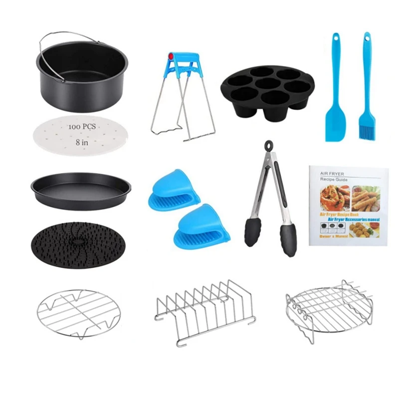 

Аксессуары для фритюрницы COSORI Ninja Phillips Gowise Gourmia Dash Power XL, 14 шт., запчасти для фритюрницы