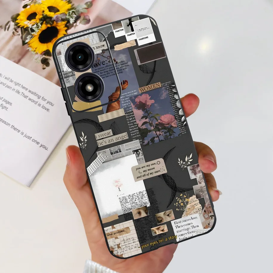 Floral Soft Silicone TPU Phone Case - 2024 Popular Design
