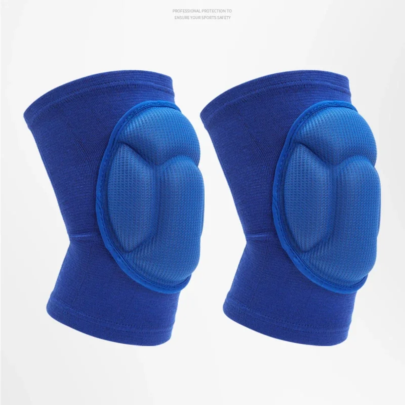 Protective Knee Pads Thick Sponge Football Volleyball Extreme Sports Anti-Slip Collision Avoidance Elastic Kneepad Brace 1 Pair knee pad,knee brace,knee wraps